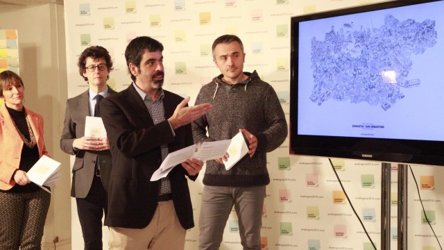 Aitziber San Roman, Juanra Viles, Eneko Goia eta M