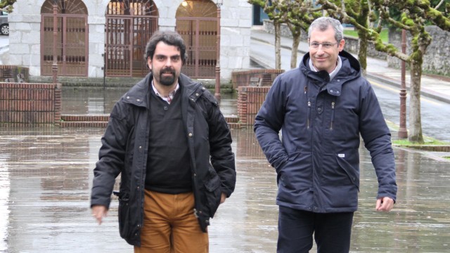 Mikel Pagola y Markel Olano