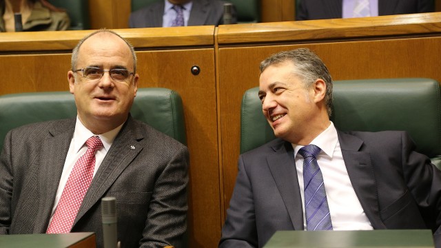 Joseba Egibar y Iñigo Urkullu