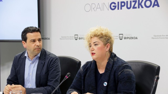 Imanol Lasa eta Maite Peña