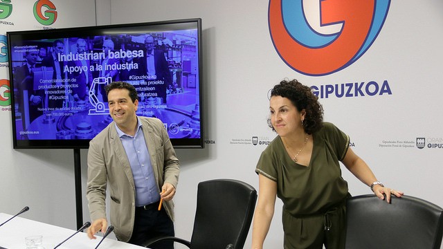 Imanol Lasa eta Ainhoa Aizpuru