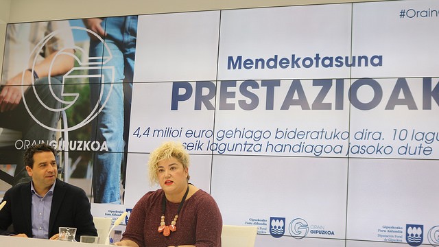 Imanol Lasa eta Maite Peña