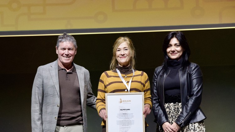 GBBk euskararen kudeaketa eredugarria aitortzen duen BIKAIN ziurtagiriaren urrezko maila eskuratu du