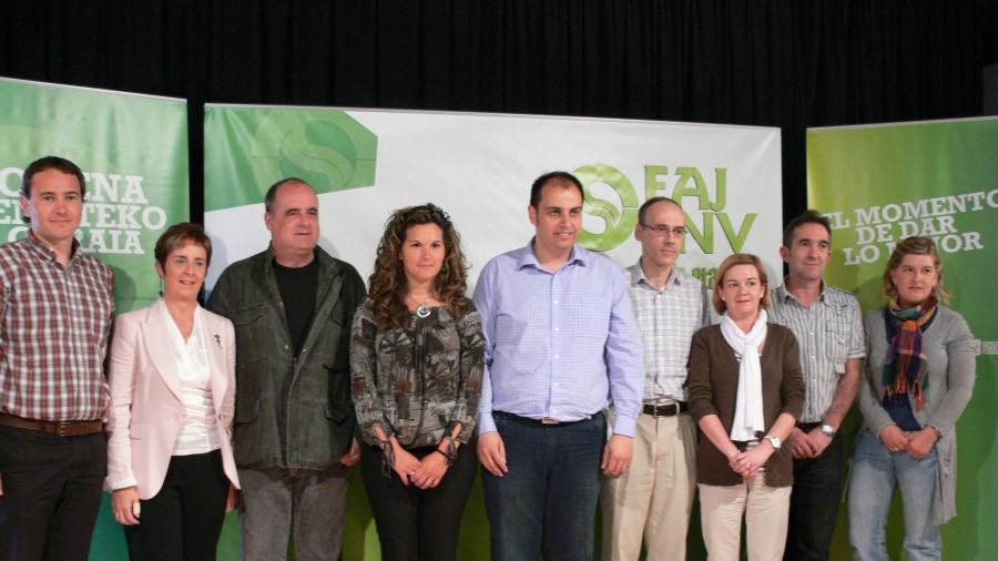 EAJ-PNV PRESENTA A JOSEBA ANTXUSTEGI CANDIDATO A LA ALCALDÍA DE MUTRIKU