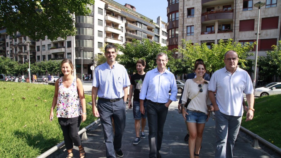 EAJk babestu du kudeaketan eredu aldaketa egon behar duela Donostiak aurrera egin dezan 