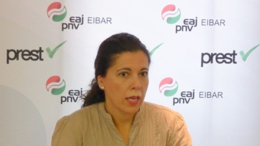 El PNV de Eibar pide actuar sobre los puntos negros del mapa de la ciudad prohíbida para garantizar la seguridad ciudadana