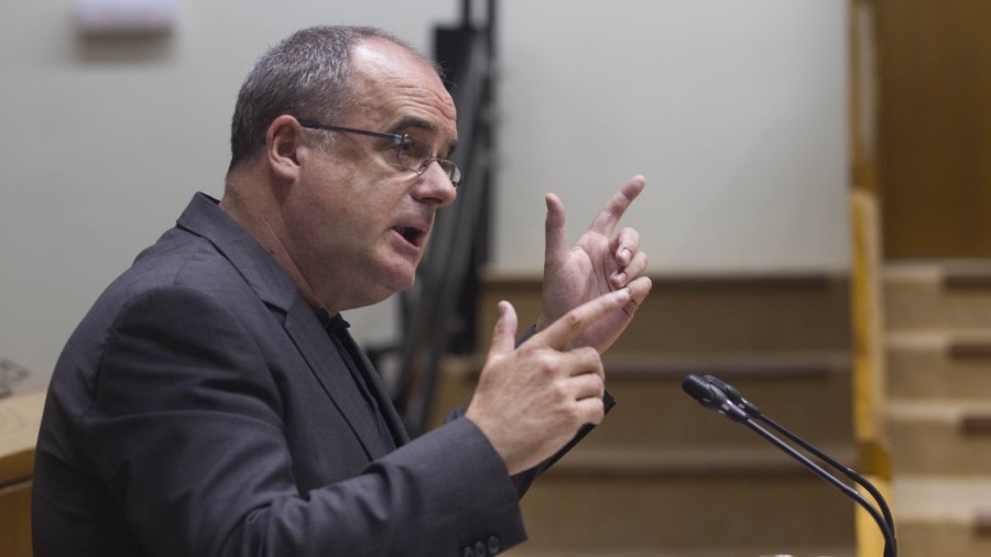 El Parlamento Vasco muestra su apoyo al proceso político y democrático de Catalunya