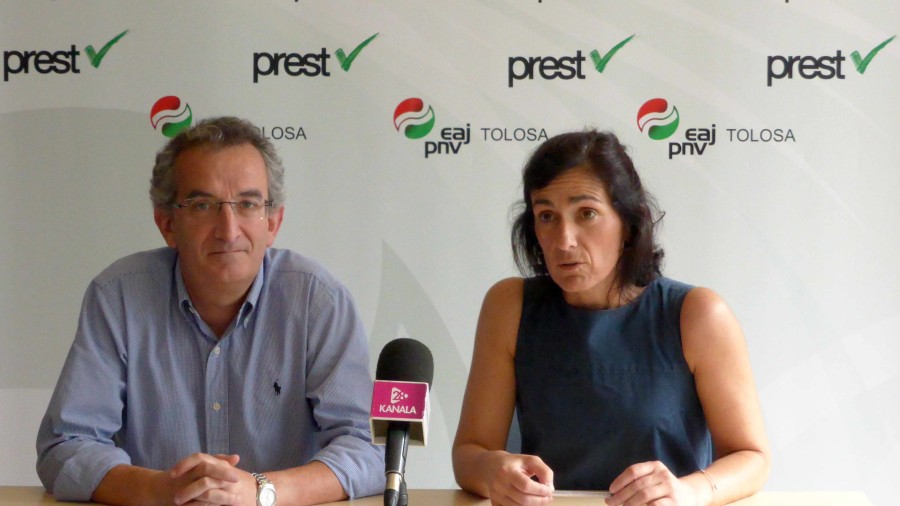El PNV de Tolosa muestra su desacuerdo en la subida del 5% en la tasa de basuras