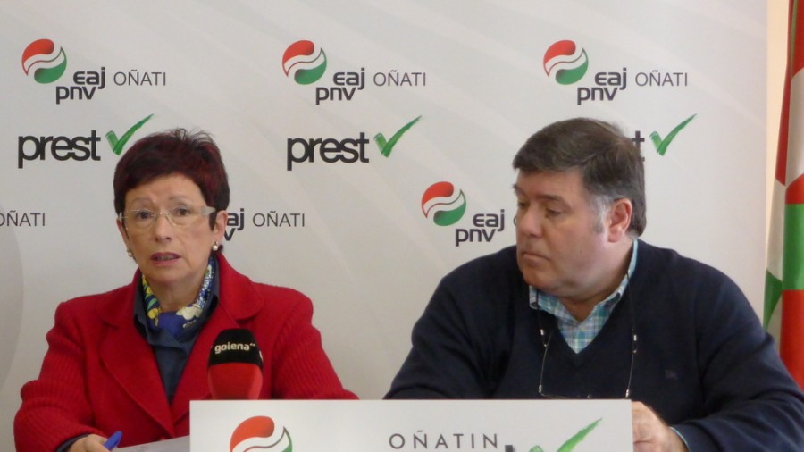 El PNV de Oñati propone medidas que mejoren la calidad de vida de los y las oñatiarras