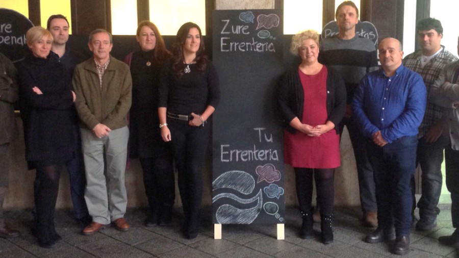 EAJk “Zure Errenteria - Tu Errenteria” ekimena abiarazi du