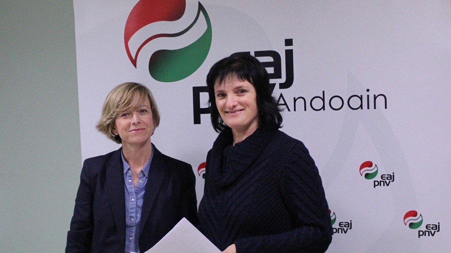 El PNV se compromete a redoblar los esfuerzos para garantizar los servicios sociales en Andoain