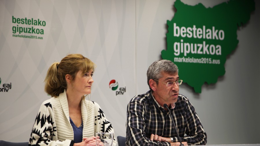 Maria Eugenia Arrizabalaga y Carlos Ormazabal