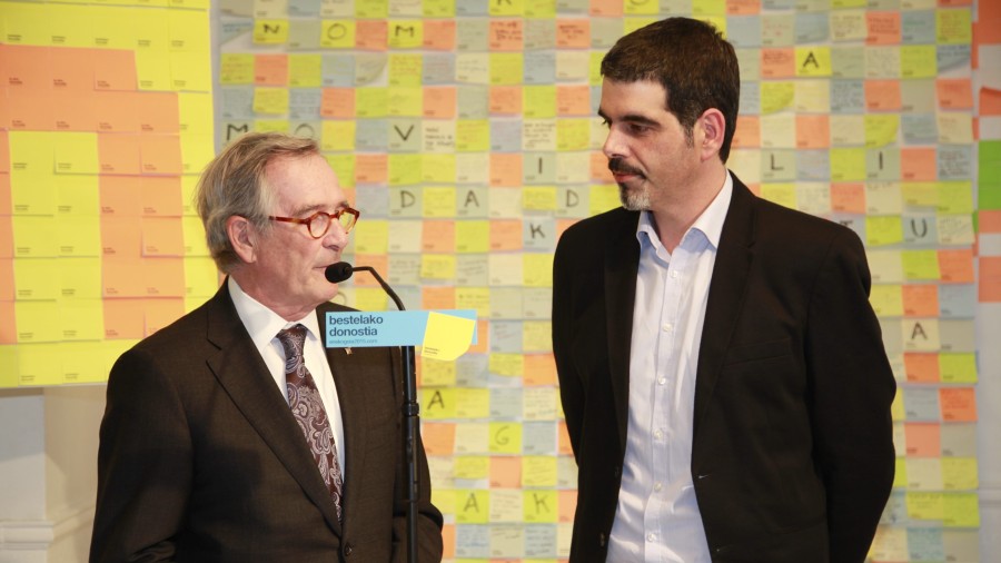 Xabier Trias eta Eneko Goia