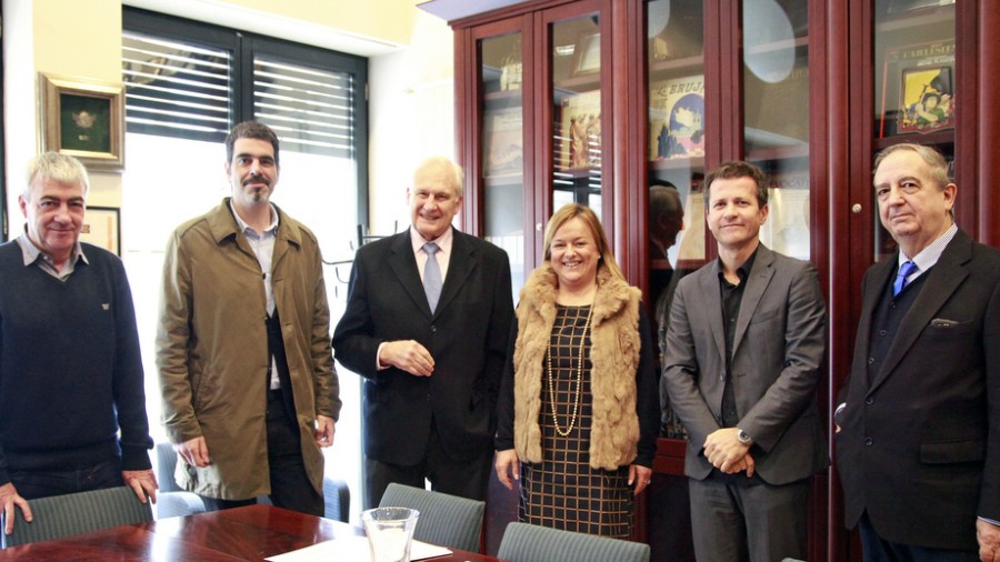 Visita de lo senadores de EAJ-PNV al Orfeón Donostiarra Visita de lo senadores de EAJ-PNV al Orfeón Donostiarra