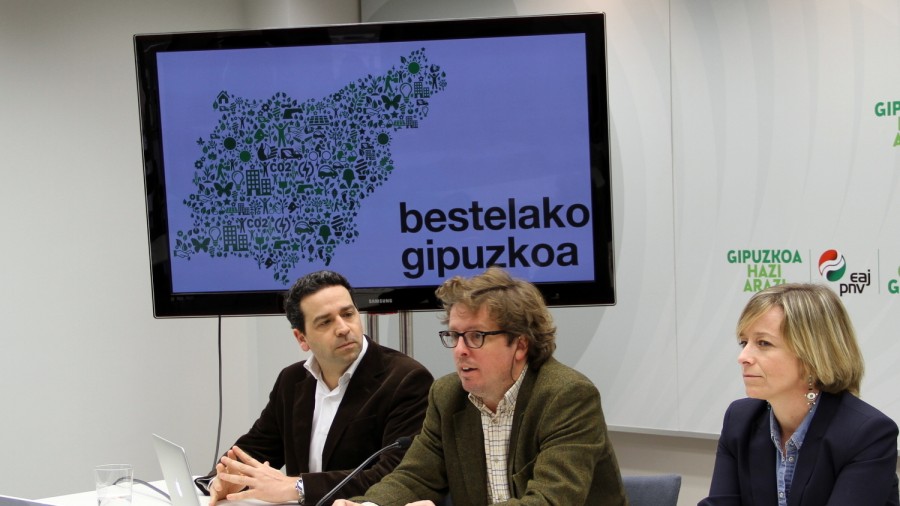 Imanol Lasa, Xabier Ezeizabarrena eta Eider Mendoz