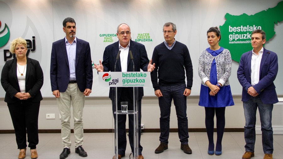 EAJ-PNV de Gipuzkoa sale a ganar las elecciones para gobernar en Donostia y en el conjunto de Gipuzkoa EAJ-PNV de Gipuzkoa sale a ganar las elecciones para gobernar en Donostia y en el conjunto de Gipuzkoa