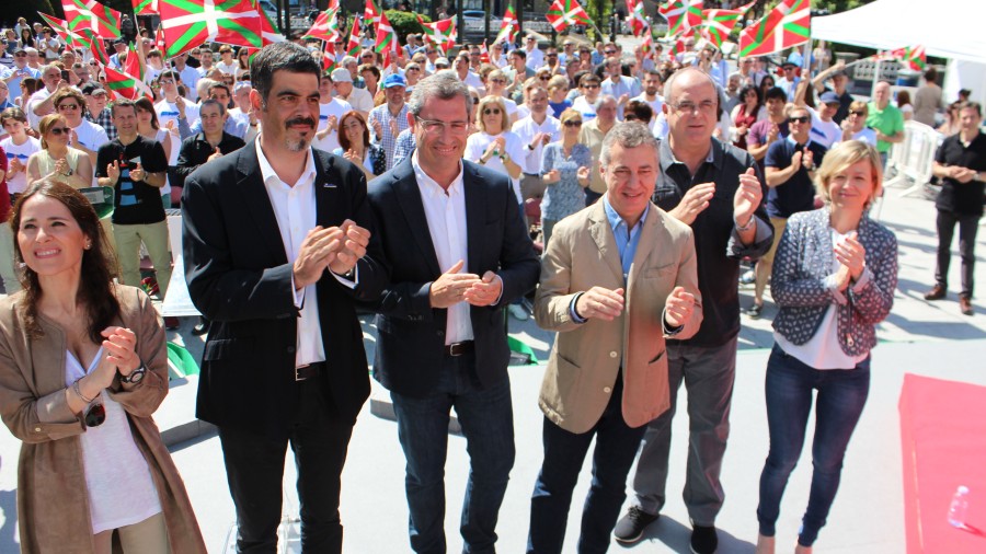 El lehendakari avala a Goia y Olano para dar a Donostia y Gipuzkoa el cambio positivo que demandan los ciudadanos