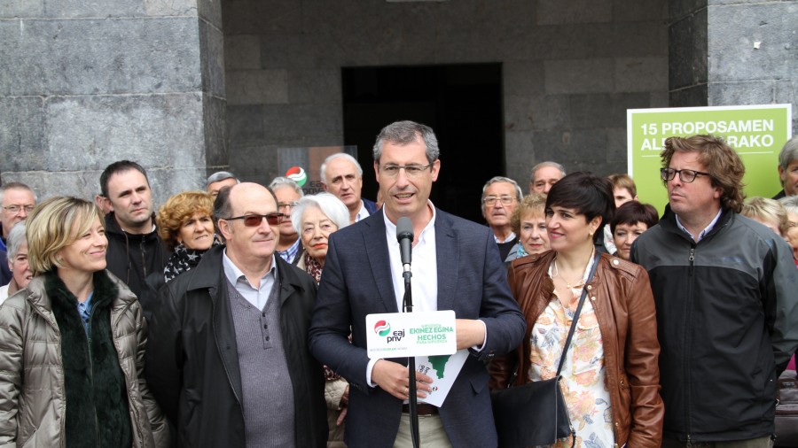 EAJ-PNVk proposamen zehatzak egiten ditu ezker abertzalearen paralisiari aurre egiteko 