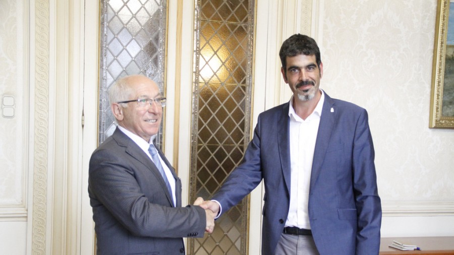 Eneko Goia y Jean-René Etchegaray