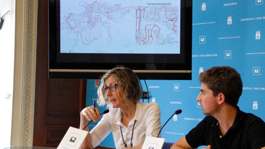 Pilar Arana y Jon Insausti