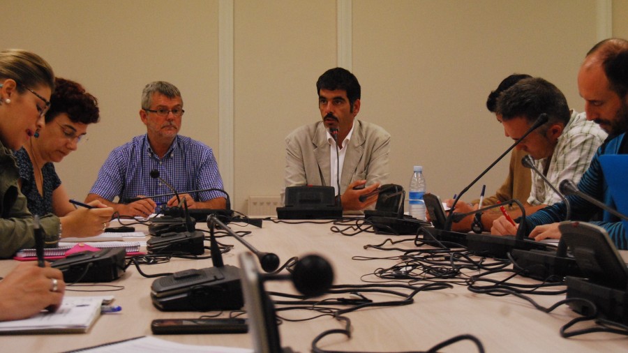 Eneko Goia reafirma su compromiso con el desarrollo de Txomin-Enea