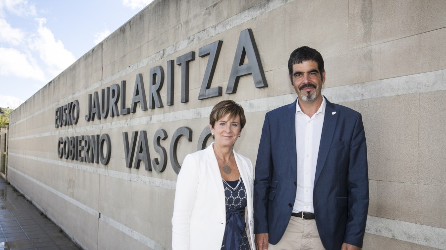 Arantxa Tapia y Eneko Goia