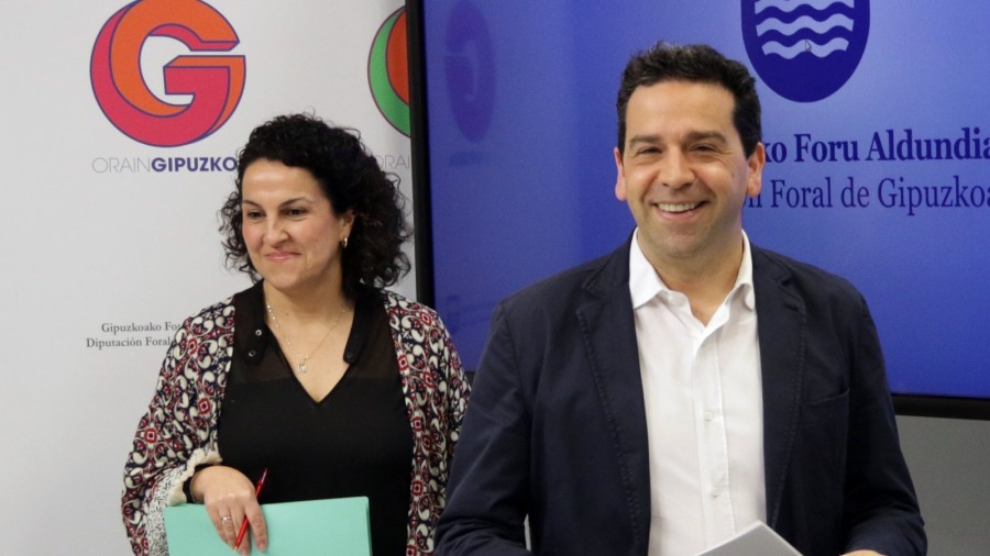 Ainhoa Aizpurua eta Imanol Lasa