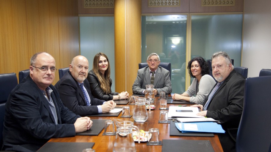 EAJ-PNVko ordezkariak izan dira Pablo Ibar Heriotza Zigorraren Aurkako Elkartearen ordezkariekin