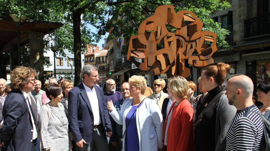 El grupo municipal de Errenteria explica a Markel 