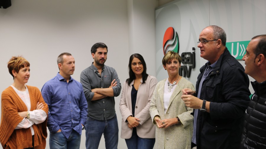 El PNV sitúa a la persona, con todos sus derechos, en el centro de su acción política
