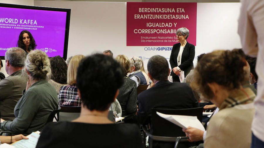 Gipuzkoako gizarte zibileko 120 ordezkari kontziliazio partekatuaren gakoen bila