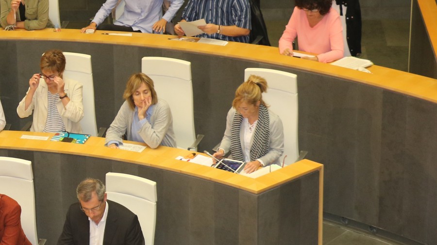 El grupo juntero de EAJ-PNV muestra su apoyo a las consultas del 5 de noviembre