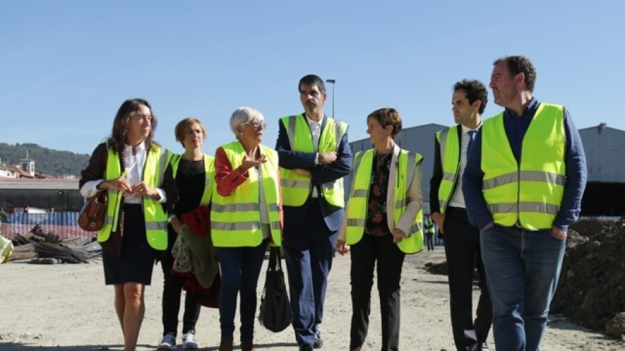 La activación de las obras de Herrera-Trintxerpe impulsa definitivamente la regeneración de Pasaia