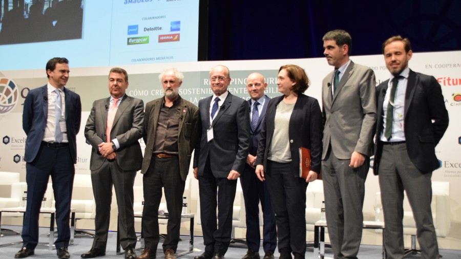 Donostiak Madrilgo Exceltur Foroan hartu du parte turismogune jasangarriaren erakusgarri gisa 