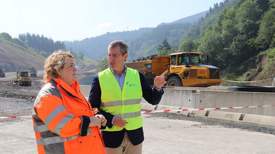 Las obras de Deskarga avanzan a muy buen ritmo, alcanzan ya el 60% de la ejecución de obra