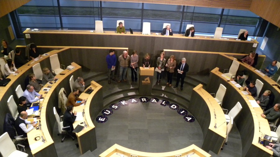 Pleno en las Juntas Generales de Gipuzkoa Pleno en las Juntas Generales de Gipuzkoa
