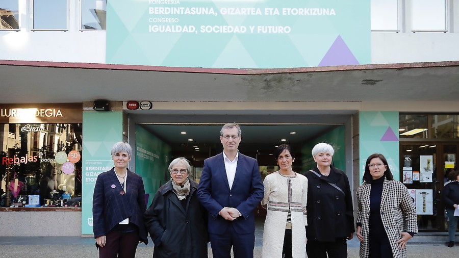 La Diputación consolida la nueva agenda de igualdad de Gipuzkoa en el Congreso Internacional de Tolosa 
