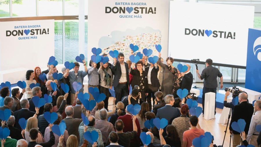 Nuestro compromiso con Donostia y las y los donostiarras es total