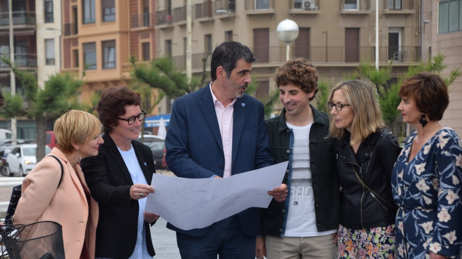 Eneko Goia impulsará  un concurso internacional para el diseño de la urbanización de Sagües