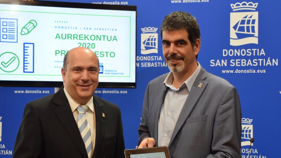El Ayuntamiento de Donostia aprueba un presupuesto de 432 millones para 2020 