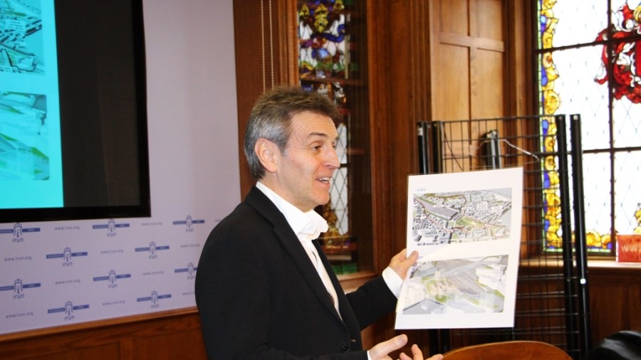 Nos alegramos de que el gobierno municipal se haya comprometido firmemente con nuestras aportaciones a Vía Irun