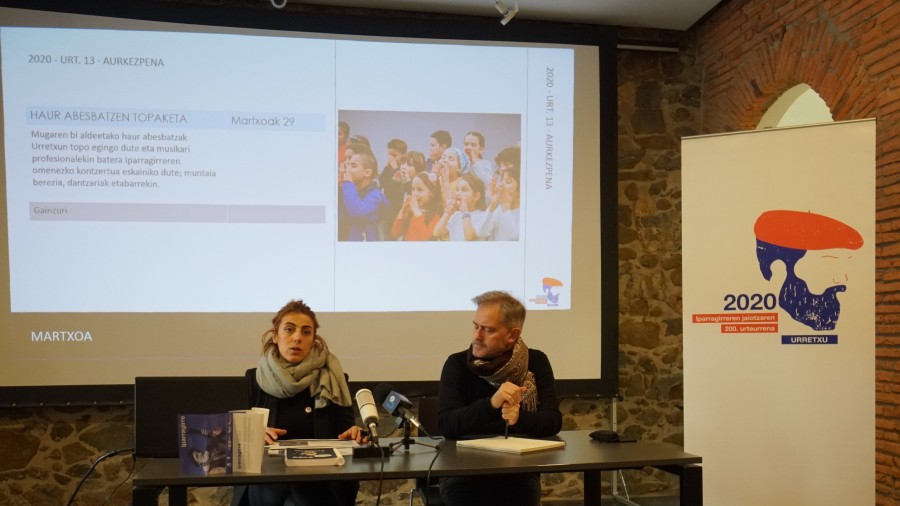 Presentación de Iparragirre 2020