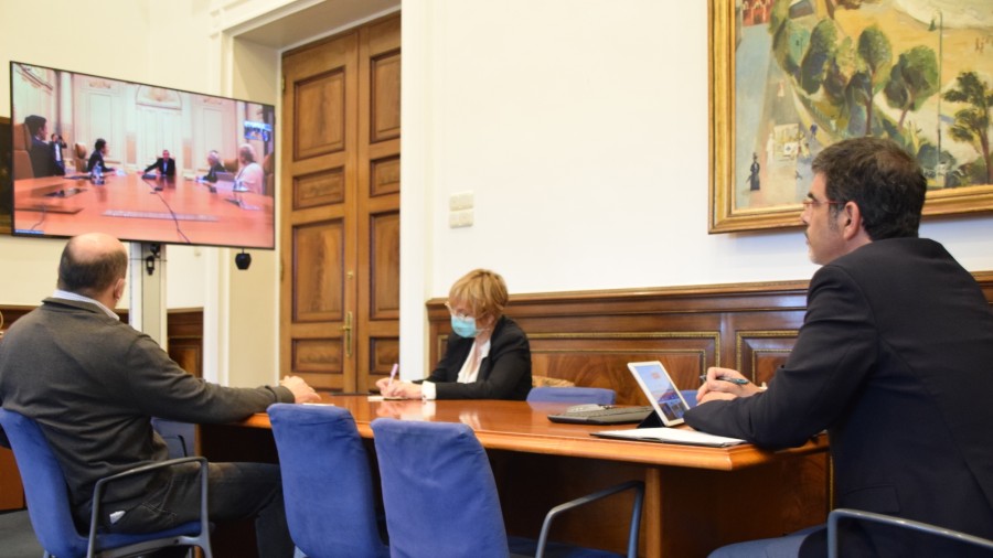 Diputación y Ayuntamiento de Donostia estrechan su colaboración para una respuesta “conjunta” al Covid-19 Diputación y Ayuntamiento de Donostia estrechan su colaboración para una respuesta “conjunta” al Covid-19