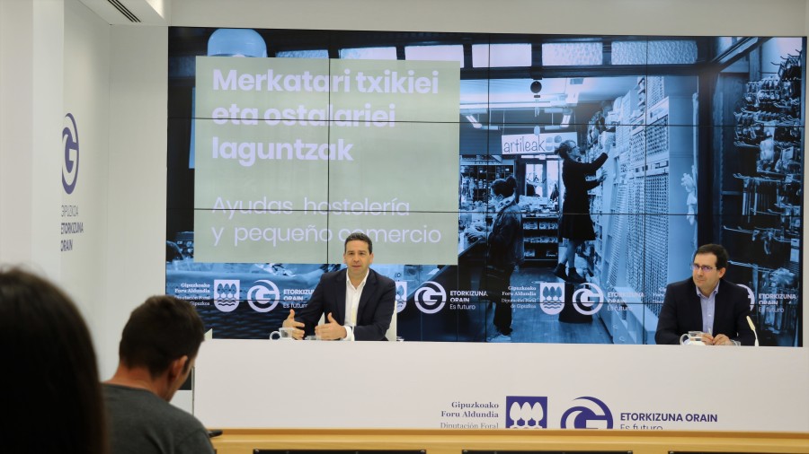 Merkatari txikiak eta ostalariak babestuko ditu Foru Aldundiak udalen bitartez Merkatari txikiak eta ostalariak babestuko ditu Foru Aldundiak udalen bitartez