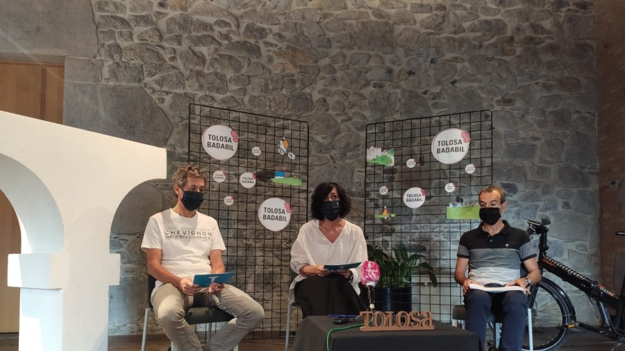 Tolosa comienza a implantar el nuevo plan de movilidad “Tolosa badabil”