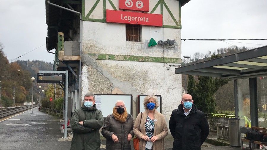 Legorreta contará con una estación de cercanías nueva y cercana gracias al trabajo de EAJ-PNV en el Congreso