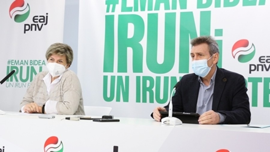 EAJ-PNVk Irun iraunkor, atsegin eta berdearen aldeko apustua egiten du