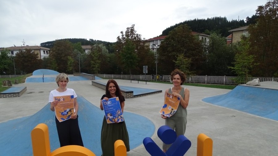 Los ayuntamientos de Aretxabaleta y Eskoriatza lanzan el programa ‘Bixi’ de ocio saludable para los y las adolescentes Los ayuntamientos de Aretxabaleta y Eskoriatza lanzan el programa ‘Bixi’ de ocio saludable para los y las adolescentes