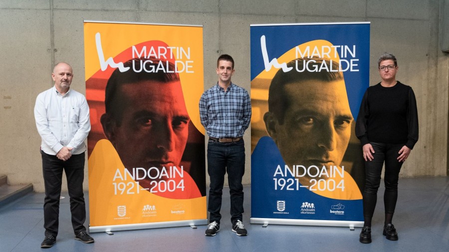 Andoain celebra el centenario del nacimiento de Martín Ugalde en noviembre Andoain celebra el centenario del nacimiento de Martín Ugalde en noviembre
