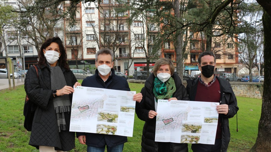 EAJ-PNV presenta el ambicioso proyecto VIA IRUN 2030 EAJ-PNV presenta el ambicioso proyecto VIA IRUN 2030